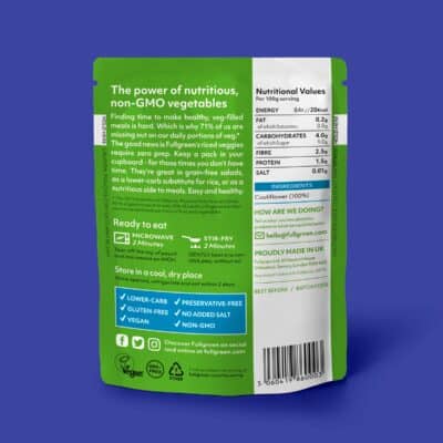 Fullgreen Riced Cauliflower 200g