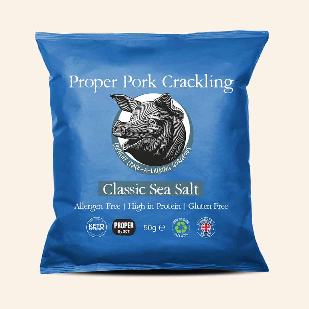 SCT&SCT_ProperPorkCrackling_50gBag Proper Pork Crackling 50g Bag