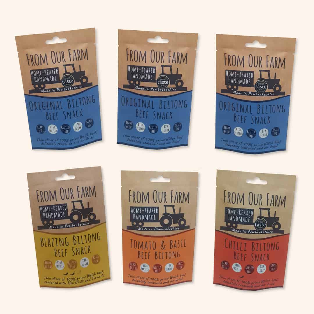 FromOurFarm_BeefBiltongBundle Beef Biltong Bundle