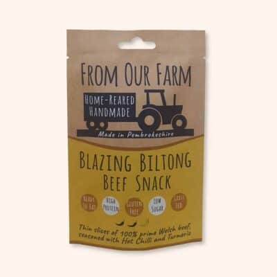 Blazing Turmeric Biltong Beef Snack