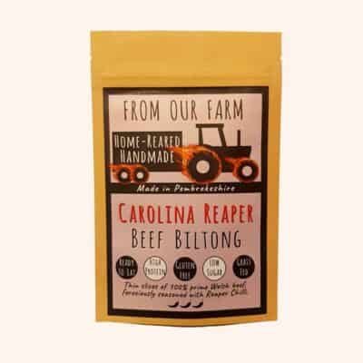 Carolina Reaper Beef Biltong