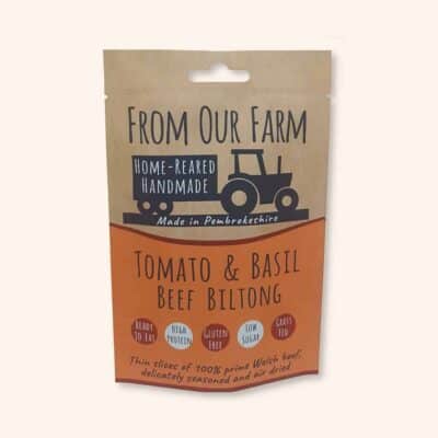 Tomato & Basil Biltong Beef Snack