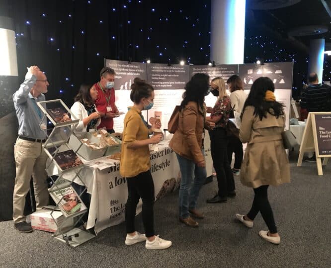 low carb food co team at bslm conference