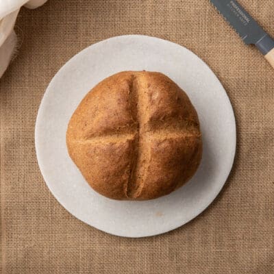 Low-Carb Bread Plain Cob 400g