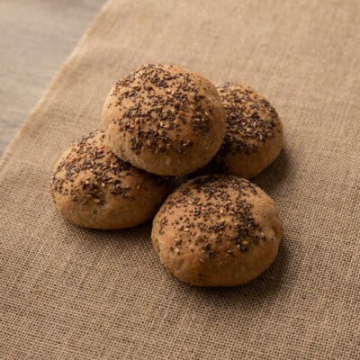 Low Carb Bread Seeded Rolls (Pack of 4)