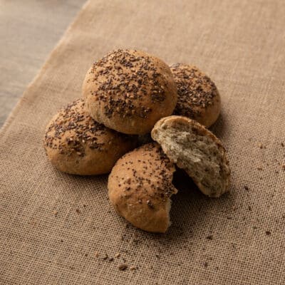 Low Carb Bread Seeded Rolls (Pack of 4)